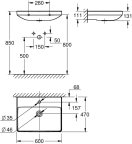 Раковина подвесная GROHE Euro Ceramic, альпин-белый (102418SH00)