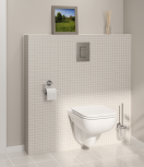 Унитаз подвесной безободковый GROHE Bau Edge, альпин-белый (39809000)