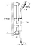 Готовый комплект для ванной комнаты GROHE Concetto (NB0026)