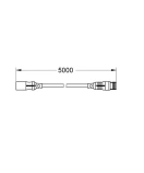 Удлинительный кабель для датчика температуры (10 м.) GROHE F-digital deluxe (47877000)