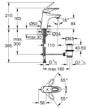 Готовый комплект для ванной комнаты GROHE Eurostyle, белая луна (NB0019)