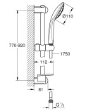 Готовый комплект для ванной комнаты GROHE Eurostyle (NB0011)
