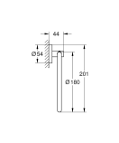 Кольцо для полотенца, GROHE Essentials, хром (40365001/UA), уцененный товар