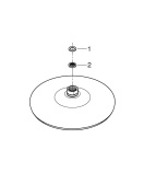 Верхний душ GROHE Tempesta 210, 9,5 л/мин, 1 режим, хром (26410000)