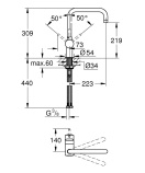 Готовый набор для кухни GROHE Minta (NK0009)