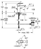 Готовый комплект для ванной комнаты GROHE BauLoop, хром (129682)