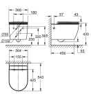 Комплект инсталляции GROHE Rapid SL с унитазом GROHE Bau и сиденьем с микролифтом (103849SH00)