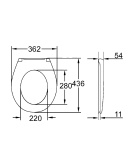 Унитаз напольный безободковый GROHE Bau Ceramic с бачком и сиденьем с микролифтом, альпин-белый (NW0051)
