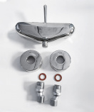 Смеситель для душа GROHE Eurodisc Joy, хром (23430000)