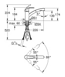 Готовый набор для кухни GROHE Eurosmart (NK0005)