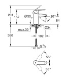 Готовый комплект для ванной комнаты GROHE Eurostyle Cosmopolitan, хром (NB0013-2)