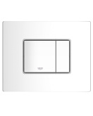 Панель смыва для унитаза GROHE Skate Cosmopolitan, 3 режима, альпин-белый (38732SH0)