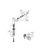 Смеситель для раковины GROHE Eurosmart, M-size, хром (23975003)