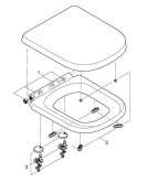 Сиденье для унитаза с микролифтом GROHE Euro Ceramic, альпин-белый (39330002/U), уцененный товар