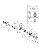 Смеситель для душа GROHE Start QuickFix, хром (32279001)