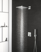 Верхний душ GROHE Rainshower SmartActive 310 Cube, 2 режима, 430 мм, хром (26479000)