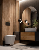 Комплект инсталляции GROHE 38775001 с унитазом AQUAme AQM2001 и сиденьем с микролифтом (NW0166/S)