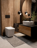 Комплект инсталляции GROHE 38775001 с унитазом AQUAme AQM2004 и сиденьем с микролифтом (NW0169/S)