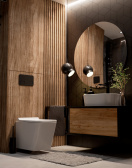 Комплект инсталляции GROHE NW0145/S с унитазом AQUAme AQM2004 и сиденьем с микролифтом (NW0184)