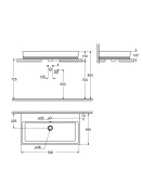 Раковина накладная GROHE Cube Ceramic 50 см, альпин-белый (3947800H)