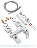 Смеситель для ванны GROHE Eurocube, хром (23141000)