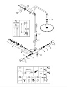Душевая система GROHE Rainshower System 310 с термостатом для душа, хром (27966000)