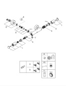 Термостат для душа GROHE Grohtherm 800 Cosmopolitan, хром (34765000)