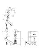 Смеситель для раковины GROHE Eurosmart, S-Size, хром (32926002)