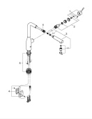Готовый набор для кухни GROHE Essence+, хром (NK0021)