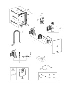 Панель смыва для унитаза GROHE Tectron Bau E инфракрасная, питание от батареи 6V, альпин-белый (39882SH0)