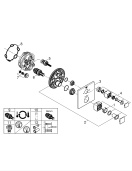 Внешняя часть термостата для душа GROHE Grohtherm Cube на 2 потребителя, хром (24154000)