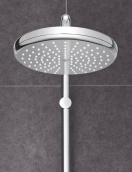Верхний душ GROHE Tempesta 210, 21 л/мин, 1 режим, хром (26408000/U), уцененный товар