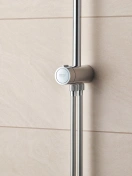 Душевая система GROHE Vitalio Start System 250 Cube Flex с переключателем потоков, хром (26698000)