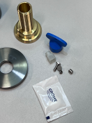 Внешняя часть смесителя для раковины GROHE Essence на 2 отверстия, M-Size, темный графит матовый (19408AL1/U), уцененный товар