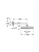 Готовый комплект для душа GROHE BauLoop скрытого монтажа, хром (NSB0168)