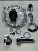 Набор для гигиенического душа, GROHE BauCurve, хром (123072/U), уцененный товар