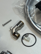 Набор для гигиенического душа, GROHE BauCurve, хром (123072/U), уцененный товар