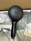 Душевая система GROHE Tempesta System 250 с термостатом для душа, матовый чёрный (266702431/U), уцененный товар