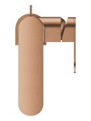 Смеситель для раковины GROHE Plus с донным клапаном, M-size, теплый закат матовый (23871DL4)