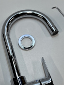 Смеситель для раковины GROHE BauEdge, L-size, хром (23760001/U1), уцененный товар