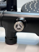 Душевая система GROHE Tempesta System 250 с термостатом для душа, матовый чёрный (266702431/U1), уцененный товар
