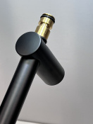 Душевая система GROHE Tempesta System 250 с термостатом для душа, матовый чёрный (266702431/U1), уцененный товар