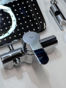 Душевая система GROHE Tempesta System 250 Cube со смесителем для душа, хром (26692001/U), уцененный товар