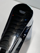 Смеситель для раковины GROHE BauEdge с ограничителем температуры, XL-Size, хром (23761001/U), уцененный товар