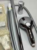 Душевой гарнитур GROHE Tempesta 110, 2 режима струи, душевая штанга 600 мм, 7,4 л/мин, хром (26162003/U), уцененный товар
