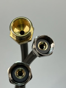 Смеситель для раковины GROHE BauEdge с гигиеническим душем, хром (23757001/U1), уцененный товар