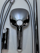 Душевой гарнитур GROHE Tempesta Cube 110, 2 режима струи, душевая штанга 600 мм, 7,4 л/мин, хром (26748003/U1), уцененный товар