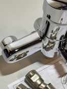 Смеситель для ванны GROHE Multiform универсальный, с душевым гарнитуром, хром (3270800A/UB), уцененный товар