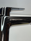 Смеситель для раковины GROHE BauEdge с ограничителем температуры и рычажным донным клапаном, M-Size, хром (23758001/U), уцененный товар