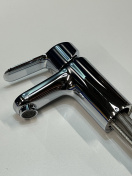 Смеситель для раковины GROHE BauEdge с цепочкой и гигиеническим душем, S-Size, хром (23757000/U), уцененный товар